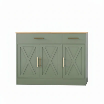 Orvaliadecor 42" Modern Farmhouse Buffet Cabinet
