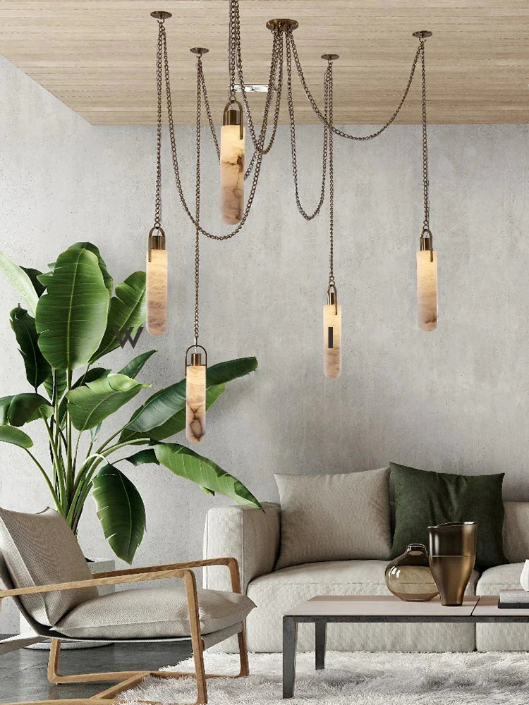Anx Marble Ceiling Light  Seus Lighting