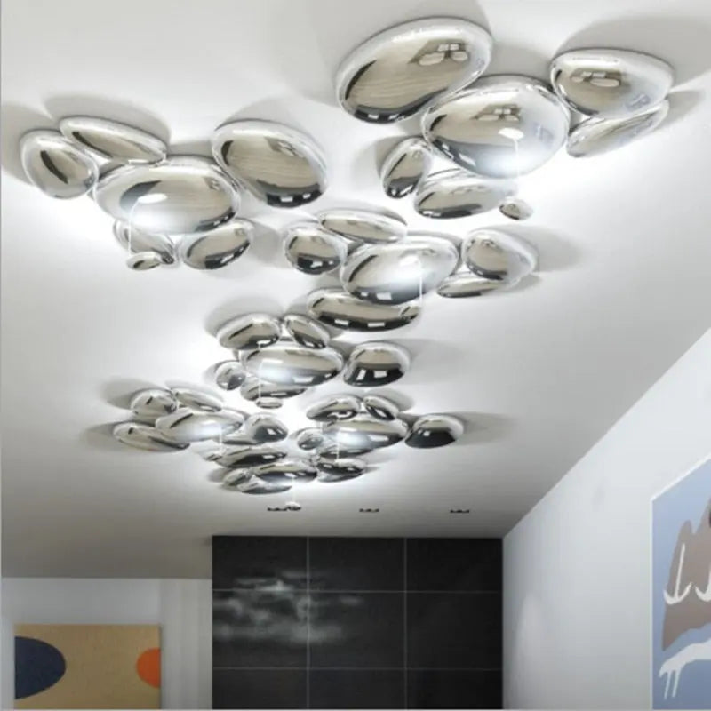 Art Deco Ceiling Light Flush Mount Seus Lighting