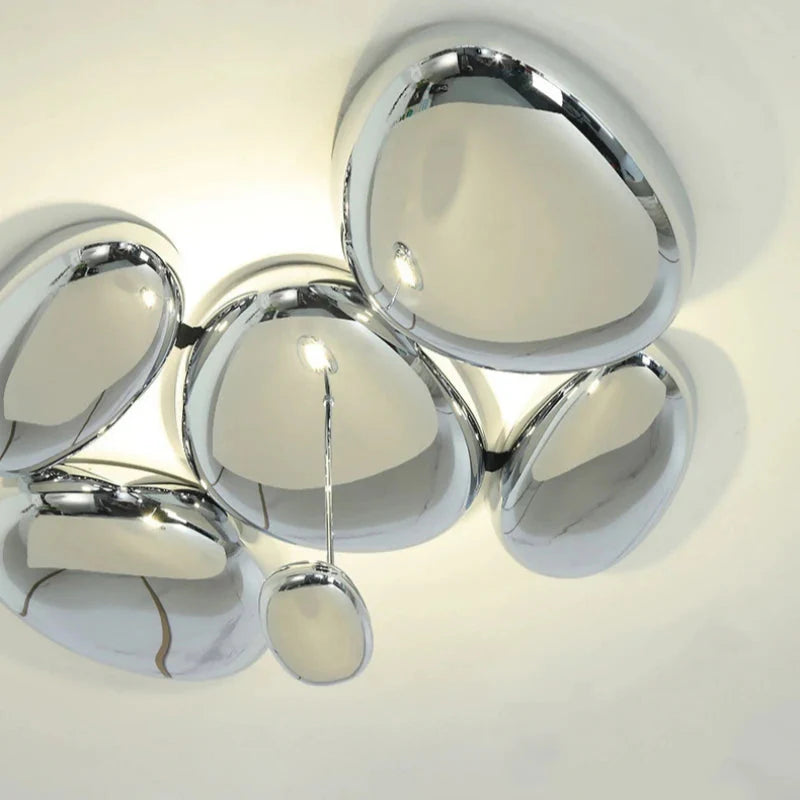 Art Deco Ceiling Light Flush Mount  Seus Lighting