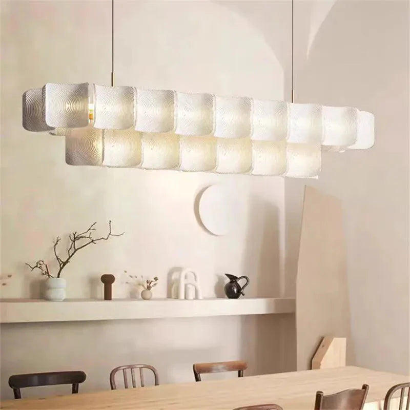Arten Modern Acrylic Chandelier  Seus Lighting