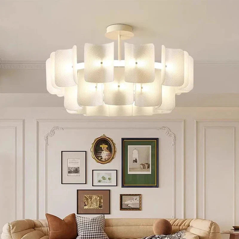 Arten Modern Acrylic Chandelier  Seus Lighting