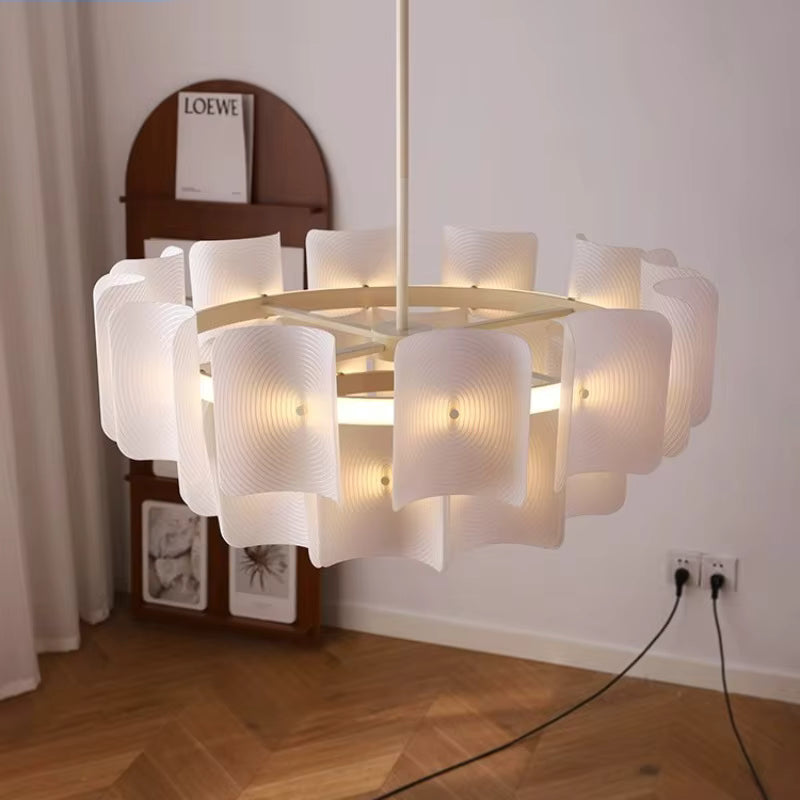 Arten Modern Acrylic Chandelier  Seus Lighting