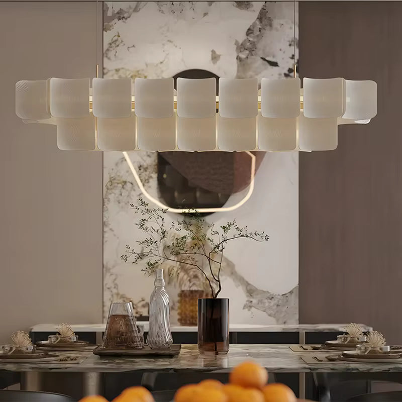 Arten Modern Acrylic Chandelier  Seus Lighting