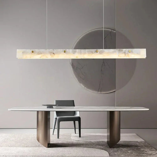 Asna Modern Rectangular Chandelier  Seus Lighting