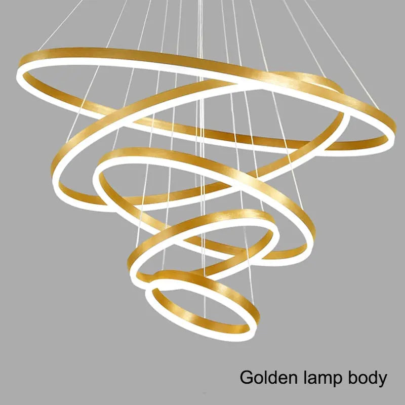 Aysan Modern Ring Chandeliers Seus Lighting