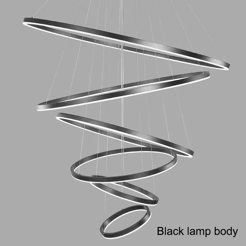 Aysan Modern Ring Chandeliers Seus Lighting