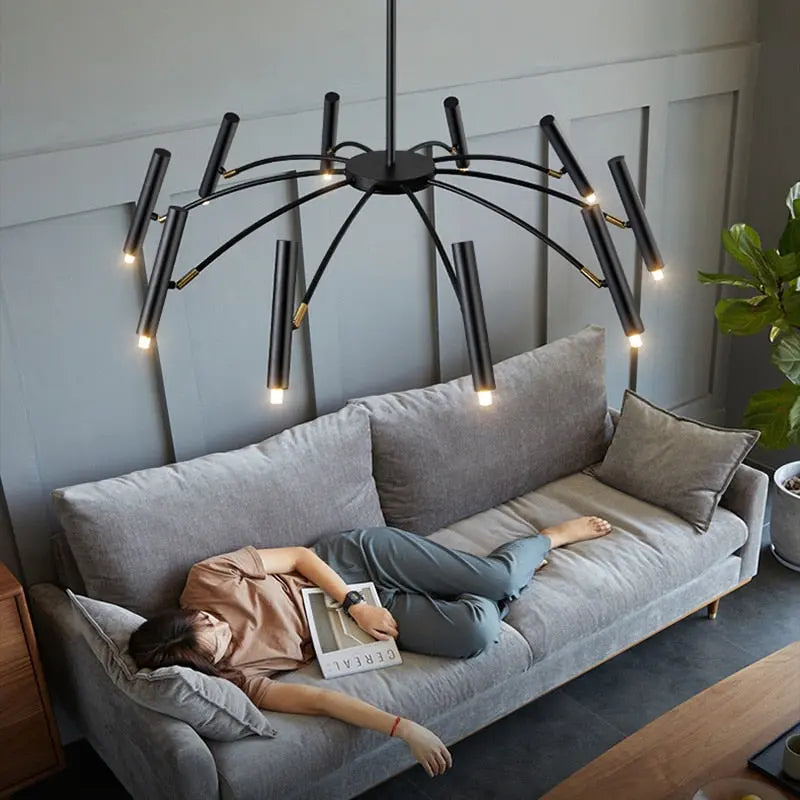 Berny Ceiling Modern Chandelier Seus Lighting