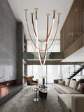 Beza Leather Belt Pendant Light  Seus Lighting
