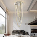 Bix Crystal Hanging Chandelier  Seus Lighting