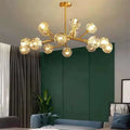 Boule De Style Cristal Chandelier  Seus Lighting