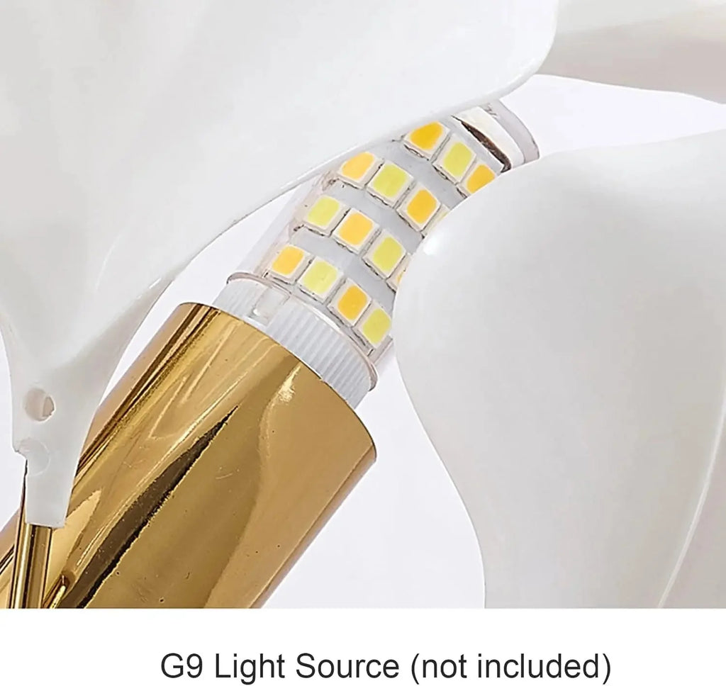 Calla Modern Leaf Wall Lamp  Seus Lighting
