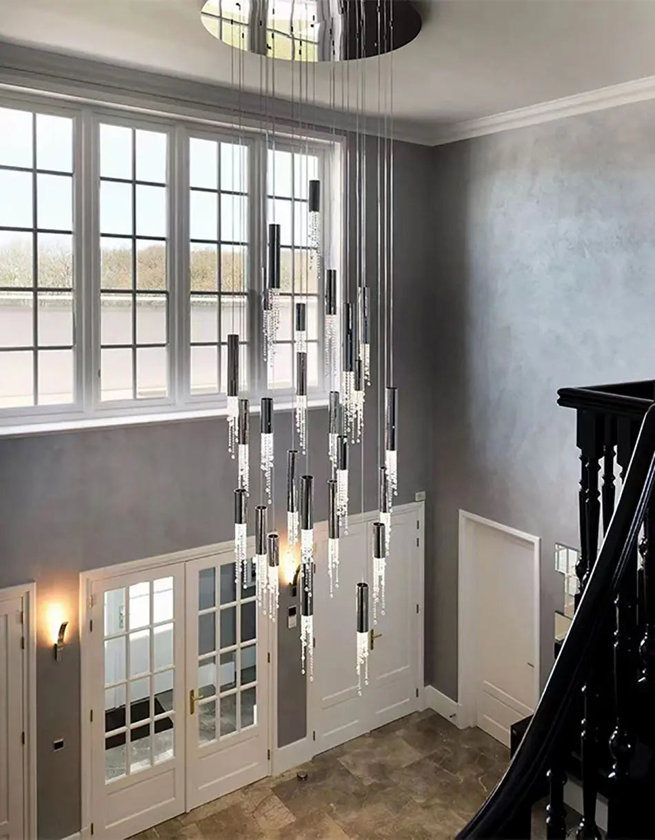 Celia Modern Staircase Ceiling Lighting  Seus Lighting