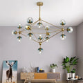 Contemporary Black Chandeliers 15/21 Heads  Seus Lighting