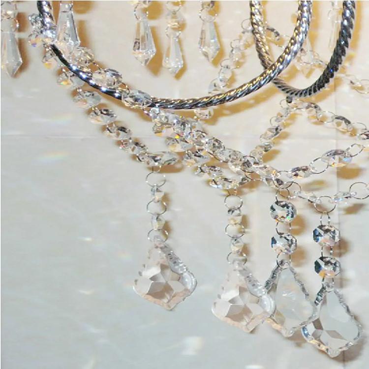 Crystal Chandelier Floor Lamp Seus Lighting
