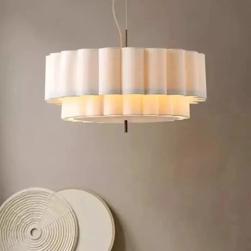 Envia Modern Fabric Pendant Light  Seus Lighting