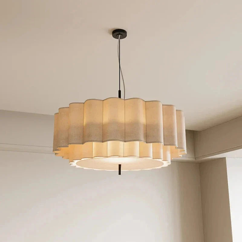 Envia Modern Fabric Pendant Light  Seus Lighting