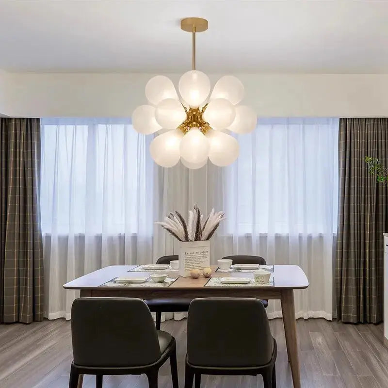Glass Bubble Ceiling Light Amber&Blue&White  Seus Lighting