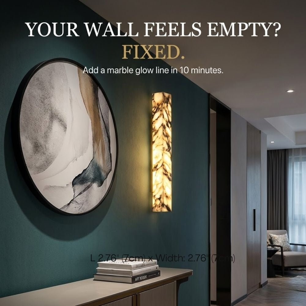 Kesty Modern Marble Wall Sconce  Seus Lighting