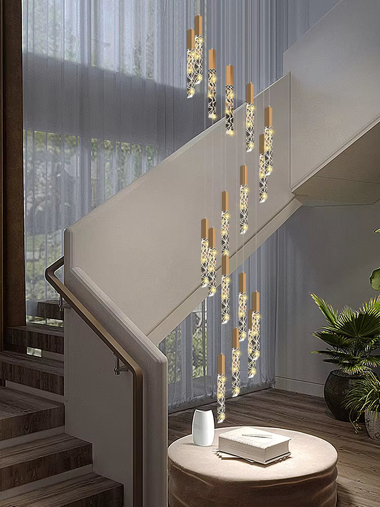 Large Crystal Chandeliers for High Ceilings  Seus Lighting
