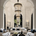Luxury Oversize Crystal Chandelier  Seus Lighting