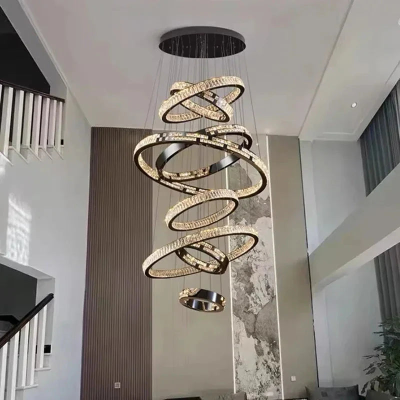 Malen Multi Ring Pendant Light  Seus Lighting