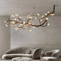 Minas Dimmable Rustic Tree Branch Chandelier  Seus Lighting
