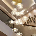 Modern Mushroom Lotus Leaf Led Chandelier  Seus Lighting