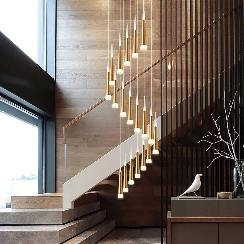 Modern Staircase Chandelier Lighting  Seus Lighting