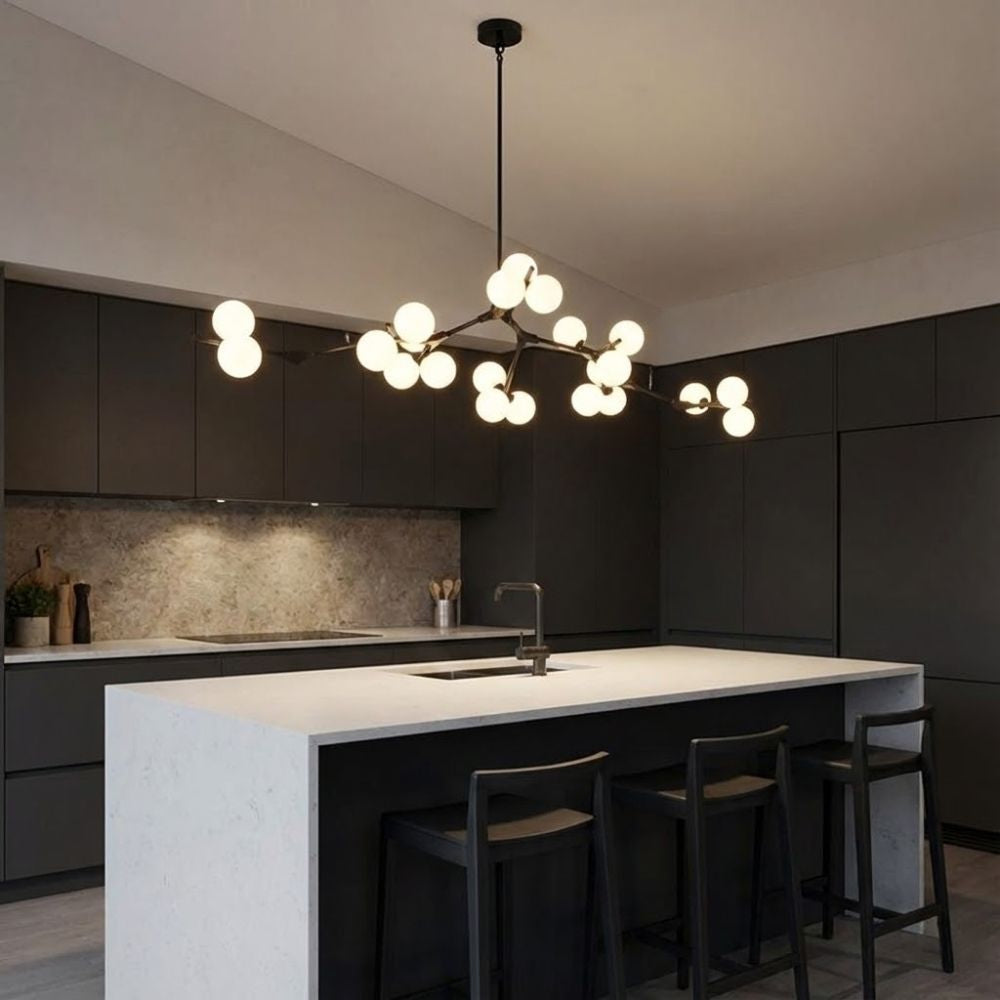 Modern Tree Branch Ceiling Light Fixture  Seus Lighting