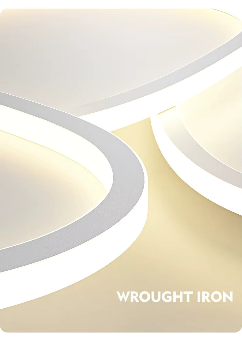 Nelis Modern Smart Led Flush Mount Ceiling Light  Seus Lighting