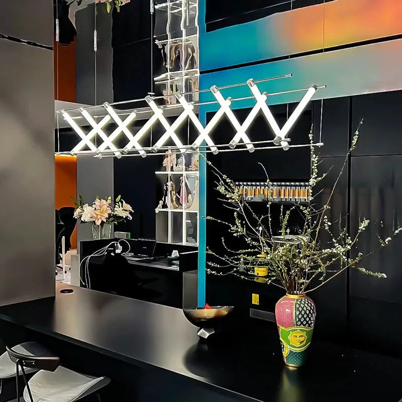 Nina Contemporary LED Kitchen Island Light  Seus Lighting