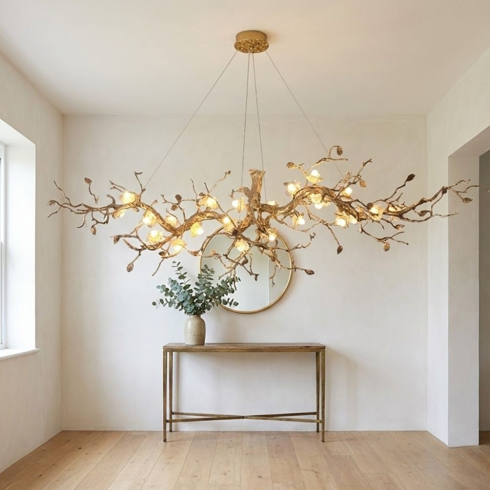 Noa Flower Branch Chandelier  Seus Lighting