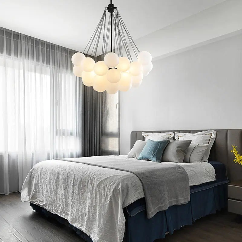 Nora Bubble Cluster Chandelier Seus Lighting