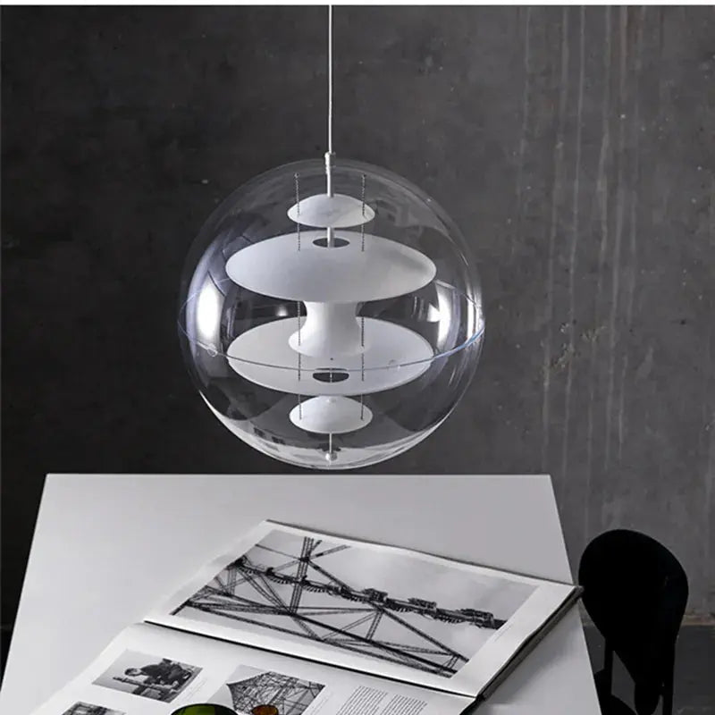 Peri Modern Sphere Chandelier  Seus Lighting