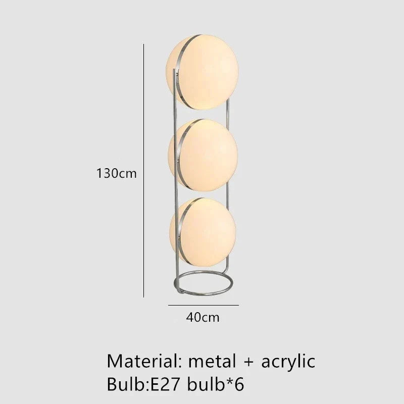Riley Ball Floor Lamp - Lamps