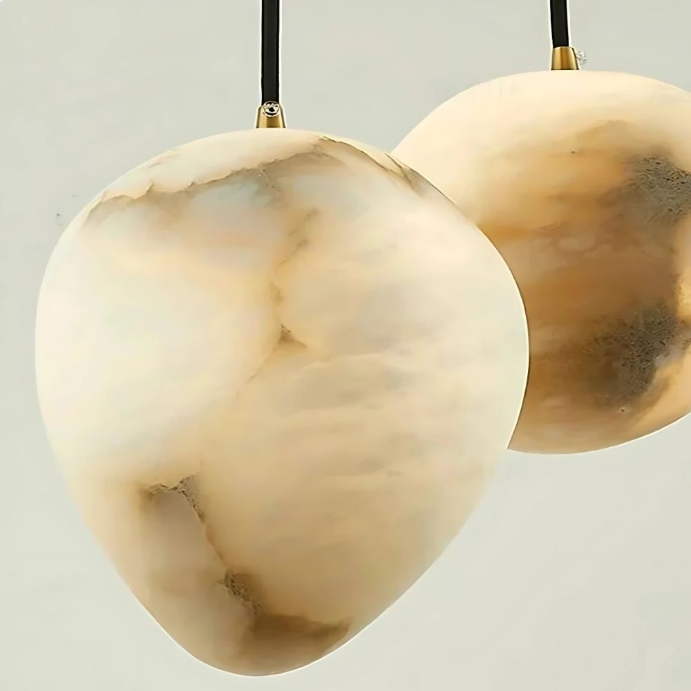 Sage Marble Chandelier  Seus Lighting