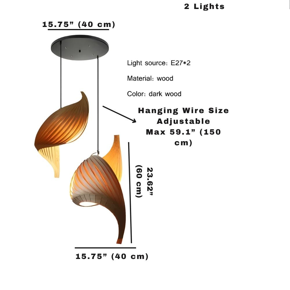 Storm Modern Pendant Chandelier  Seus Lighting