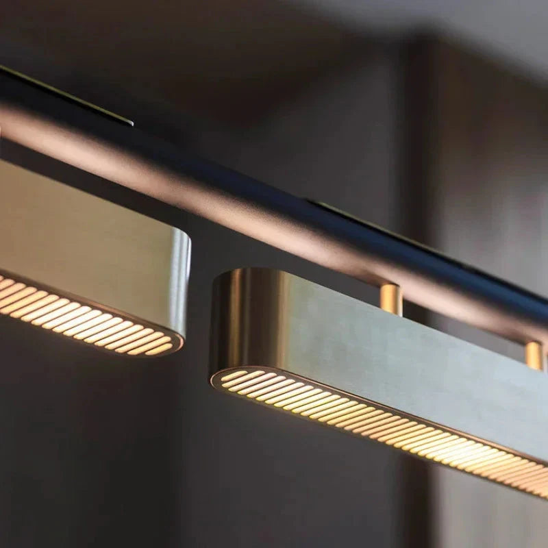 Torin Contemporary Rectangular Chandelier  Seus Lighting