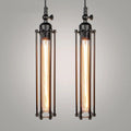 Vintage Flute Pendant Light  Seus Lighting