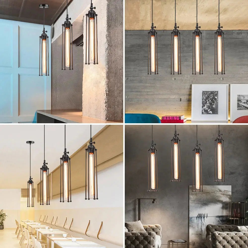 Vintage Flute Pendant Light  Seus Lighting