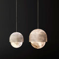 Alabaster Art Small Pendant Light - orvaliadecor