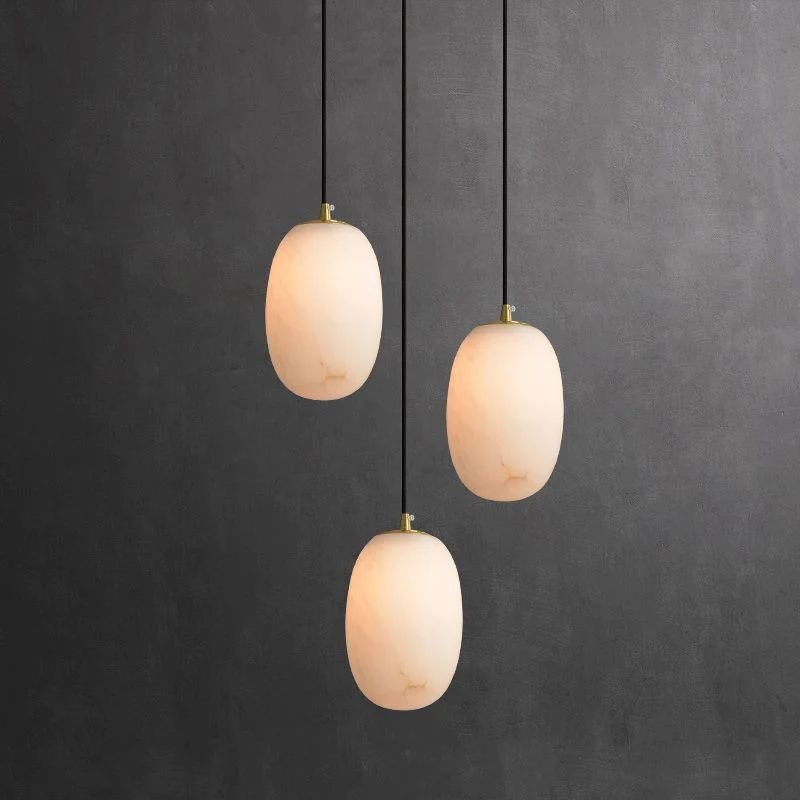 Alabaster Bedside Pendant Light - orvaliadecor