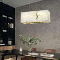 Alabaster Dining Room Chandelier - orvaliadecor