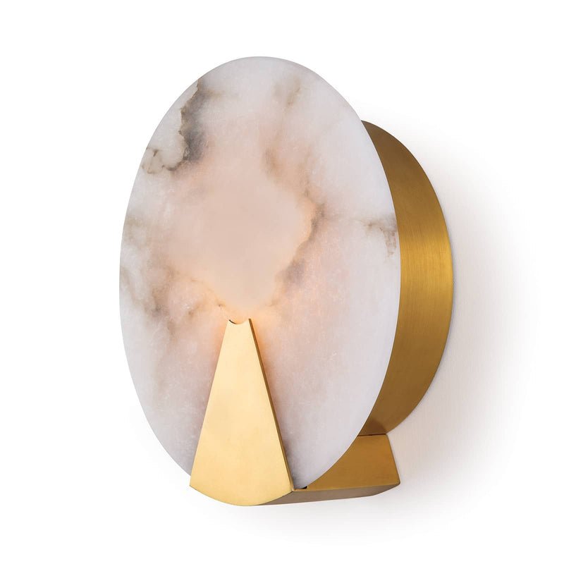 Alabaster Houston Sconce - orvaliadecor