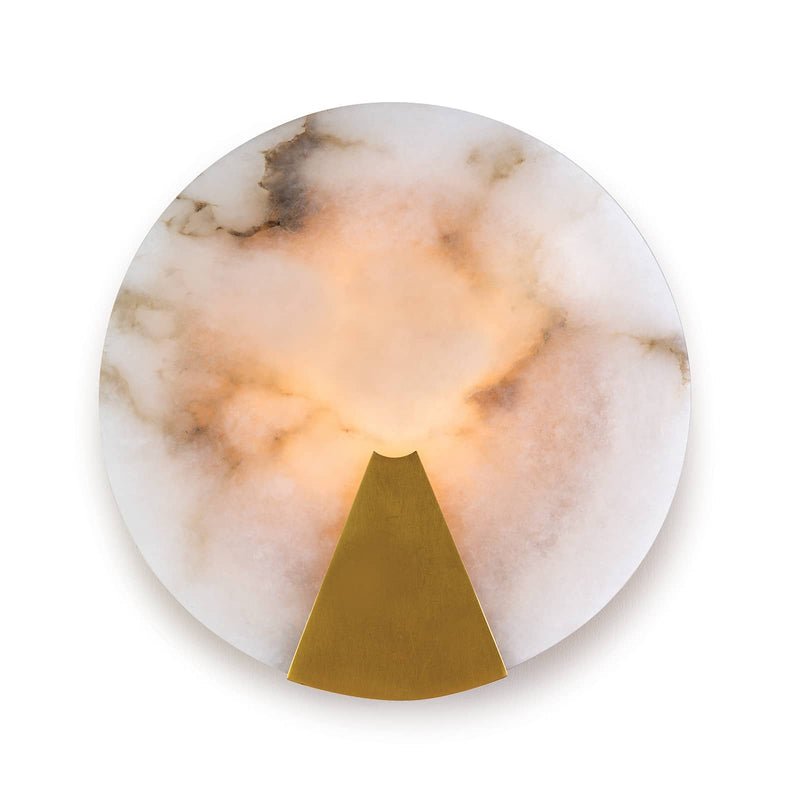 Alabaster Houston Sconce - orvaliadecor