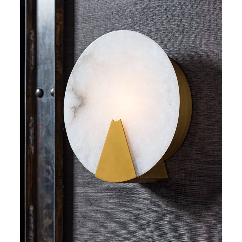 Alabaster Houston Sconce - orvaliadecor