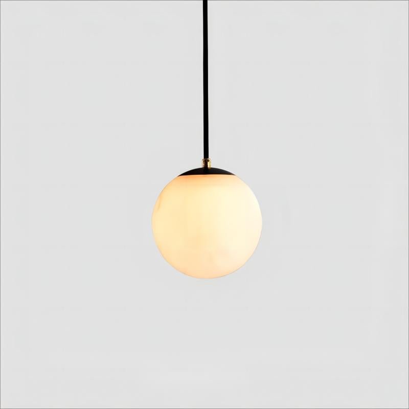 Alabaster Modern Structural Ball Chandelier - orvaliadecor