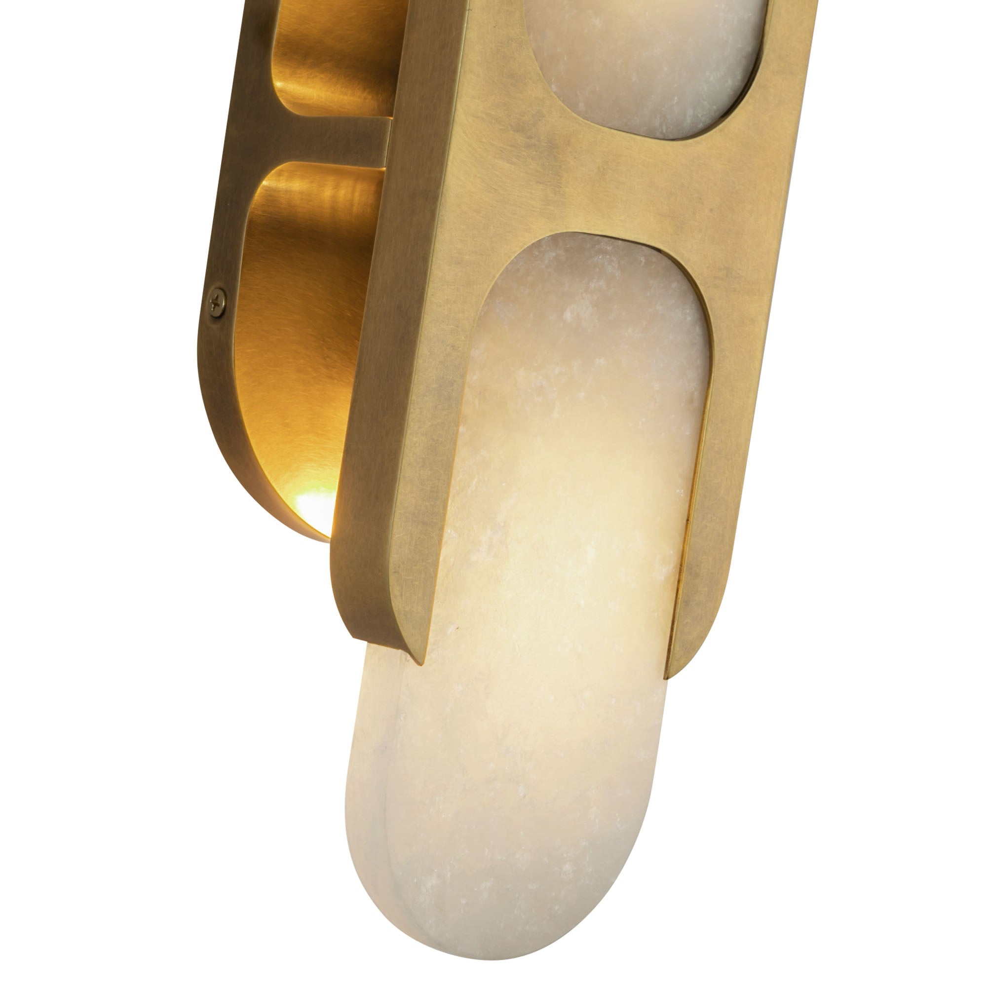 Alabaster Odin Large Wall Sconce - orvaliadecor