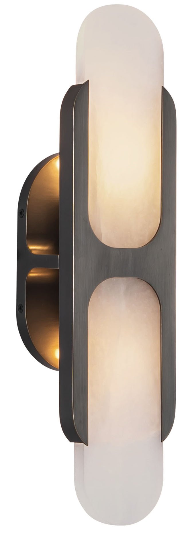 Alabaster Odin Large Wall Sconce - orvaliadecor